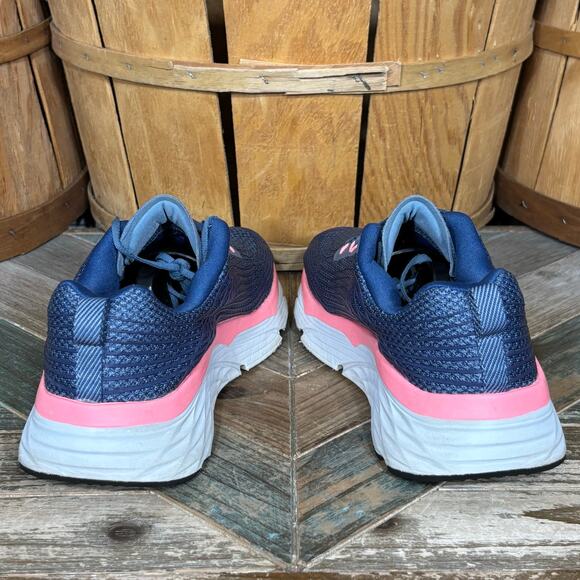 Skechers Max Cushioning Elite Blue Pink Comfort Running Shoe Sneakers Womens 8.5 - Picture 8 of 11